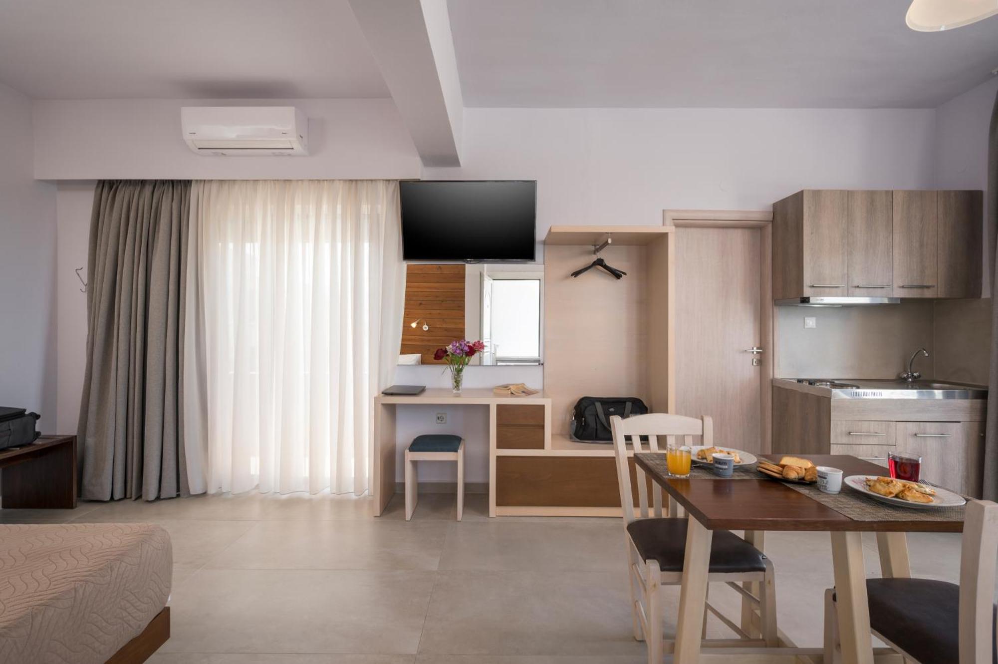 Esplanade Apartments Kalathas Exterior foto